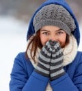 Warme Winterjacke