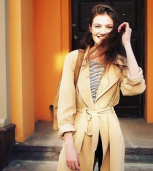 Klassischer Trenchcoat